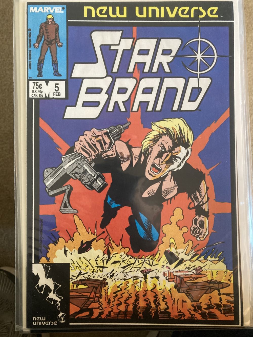 Star Brand - Marvel (5 - Feb 1987) comic book collectible [Barcode 75965938] - Main Image 2