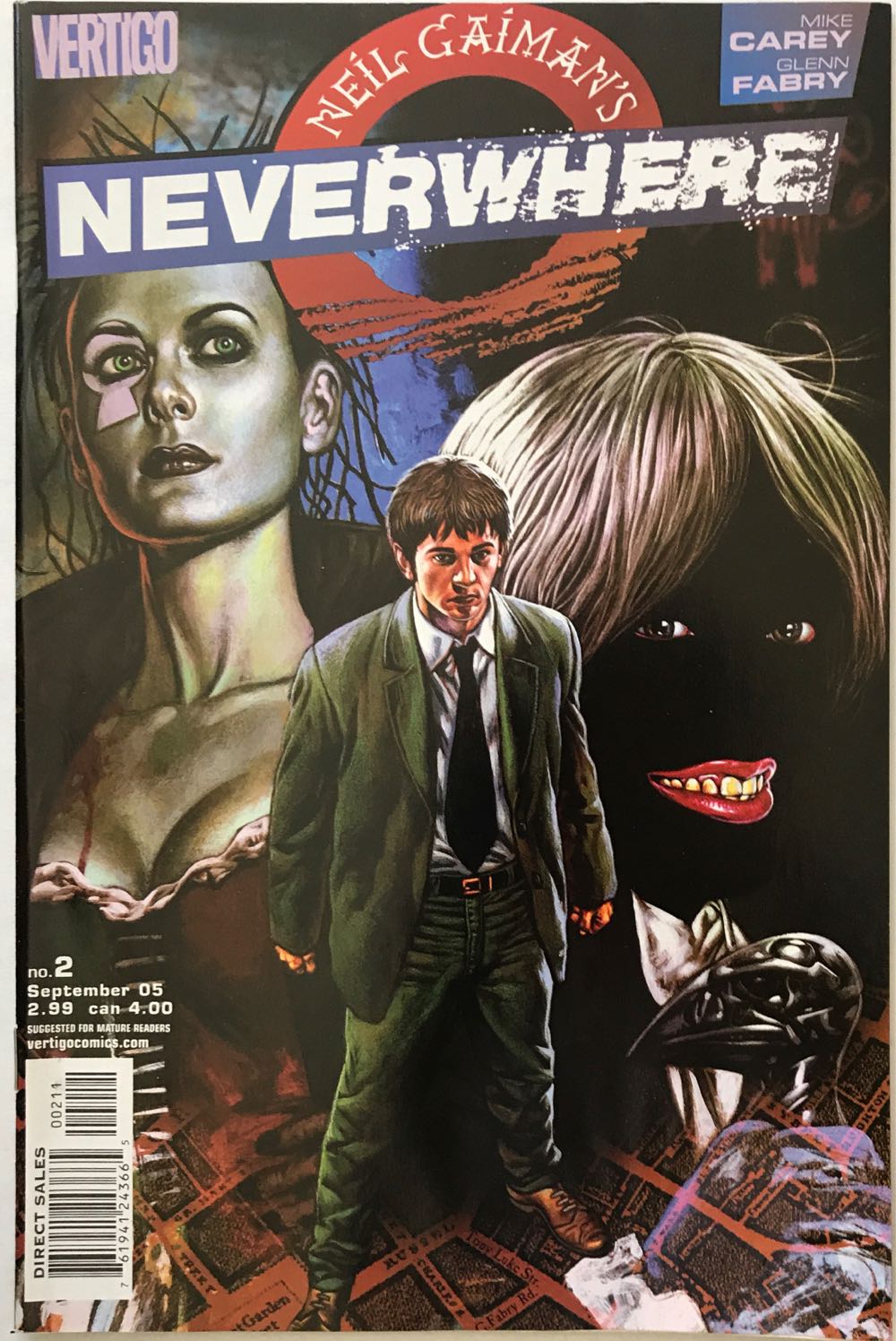 Neil Gaiman’s Neverwhere - Vertigo (2) comic book collectible [Barcode 761941243665] - Main Image 2