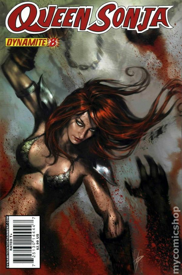 Queen Sonja - Dynamite Entertainment (8 - Jul 2010) comic book collectible [Barcode 725130144447] - Main Image 2