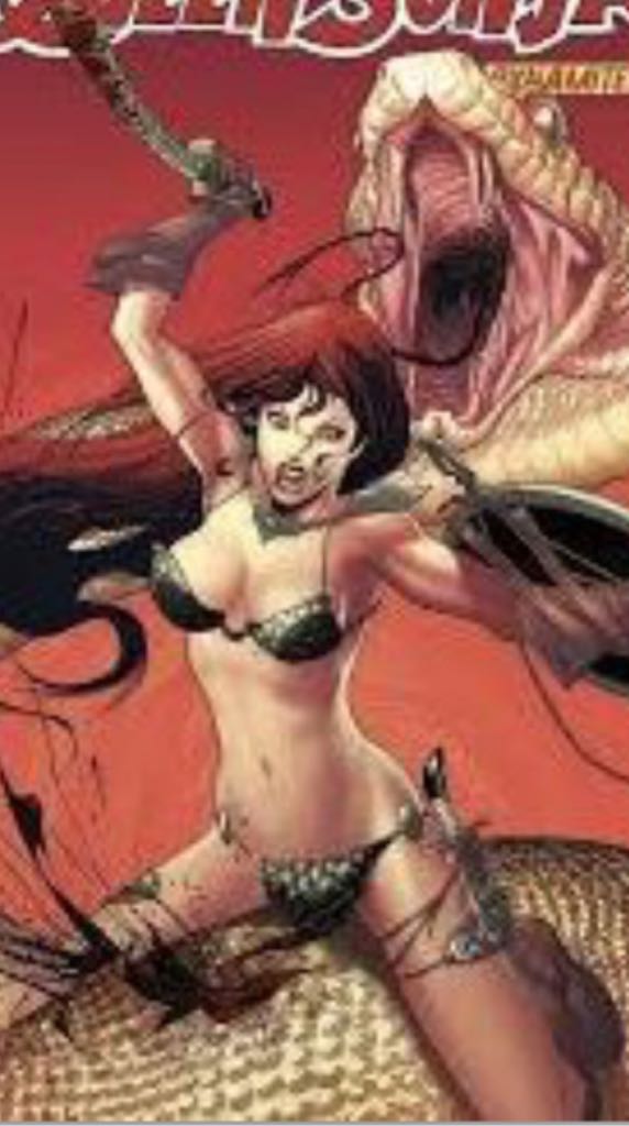 Queen Sonja - Dynamite Entertainement (4) comic book collectible [Barcode 725130132123] - Main Image 2