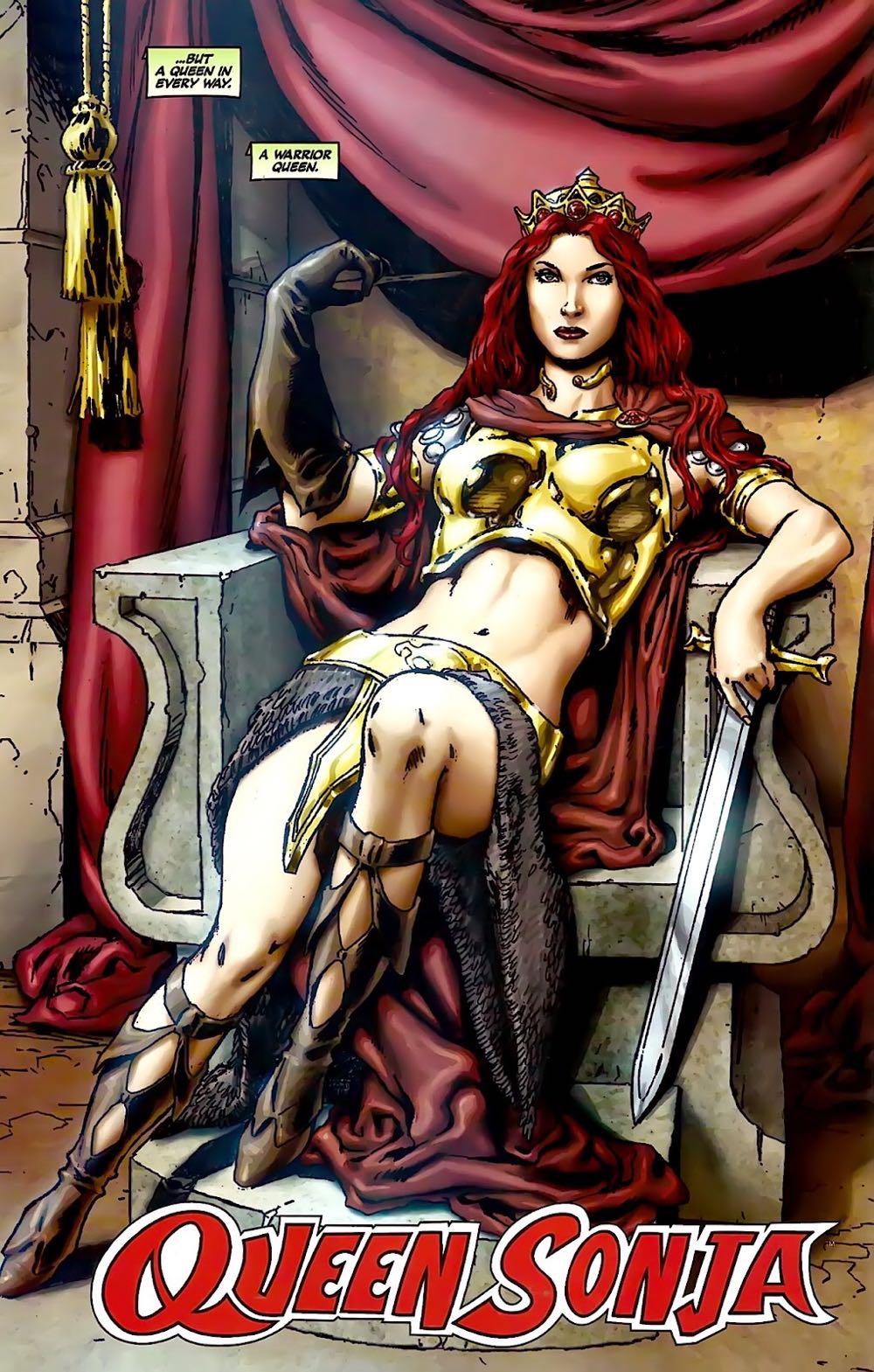 Queen Sonja - Dynamite Entertainment (1 - Oct 2009) comic book collectible [Barcode 725130127488] - Main Image 3