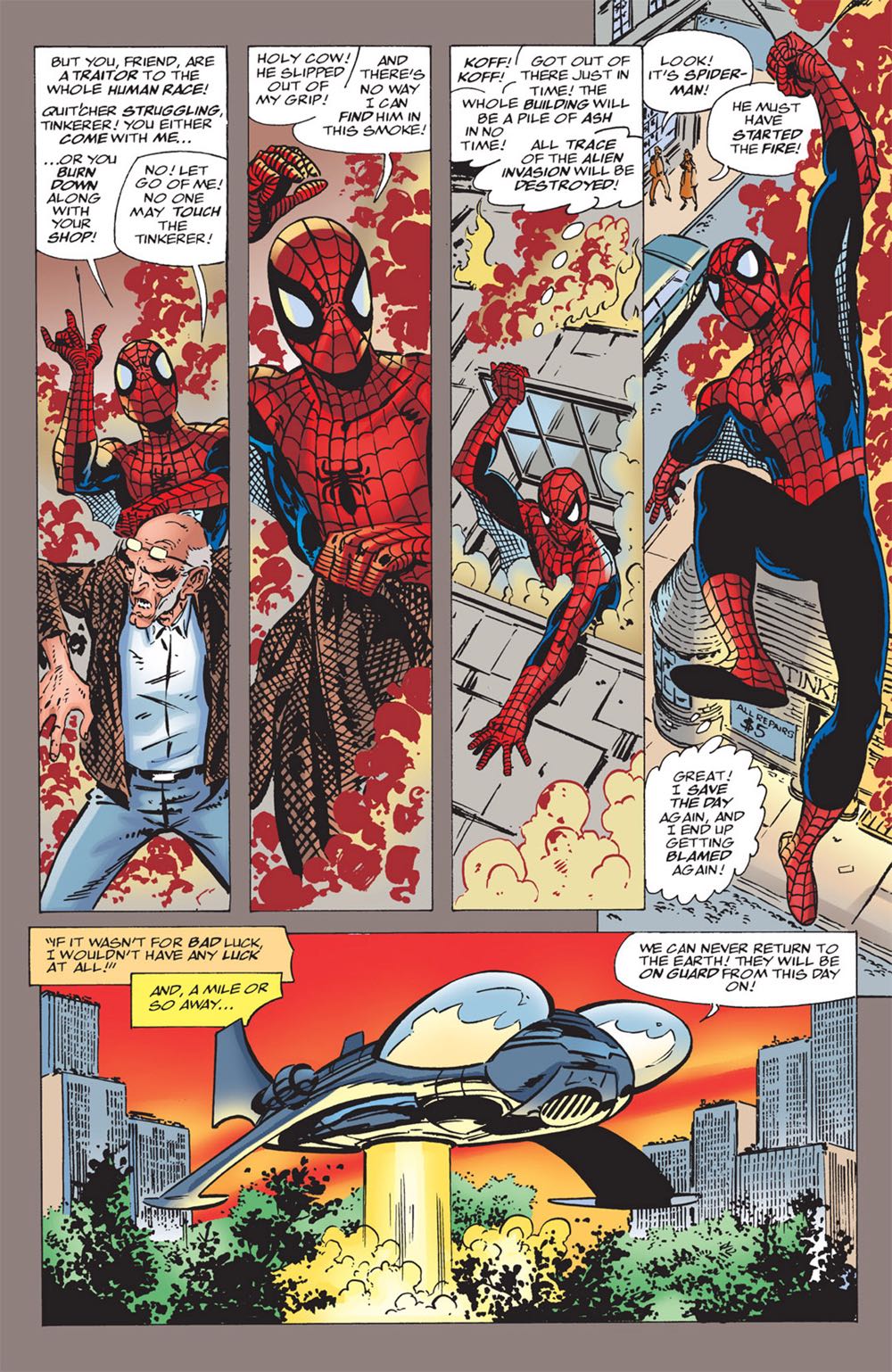 Spider-Man Chapter One - Marvel Comics (7 - Mar 1999) comic book collectible [Barcode 759606047116] - Main Image 4
