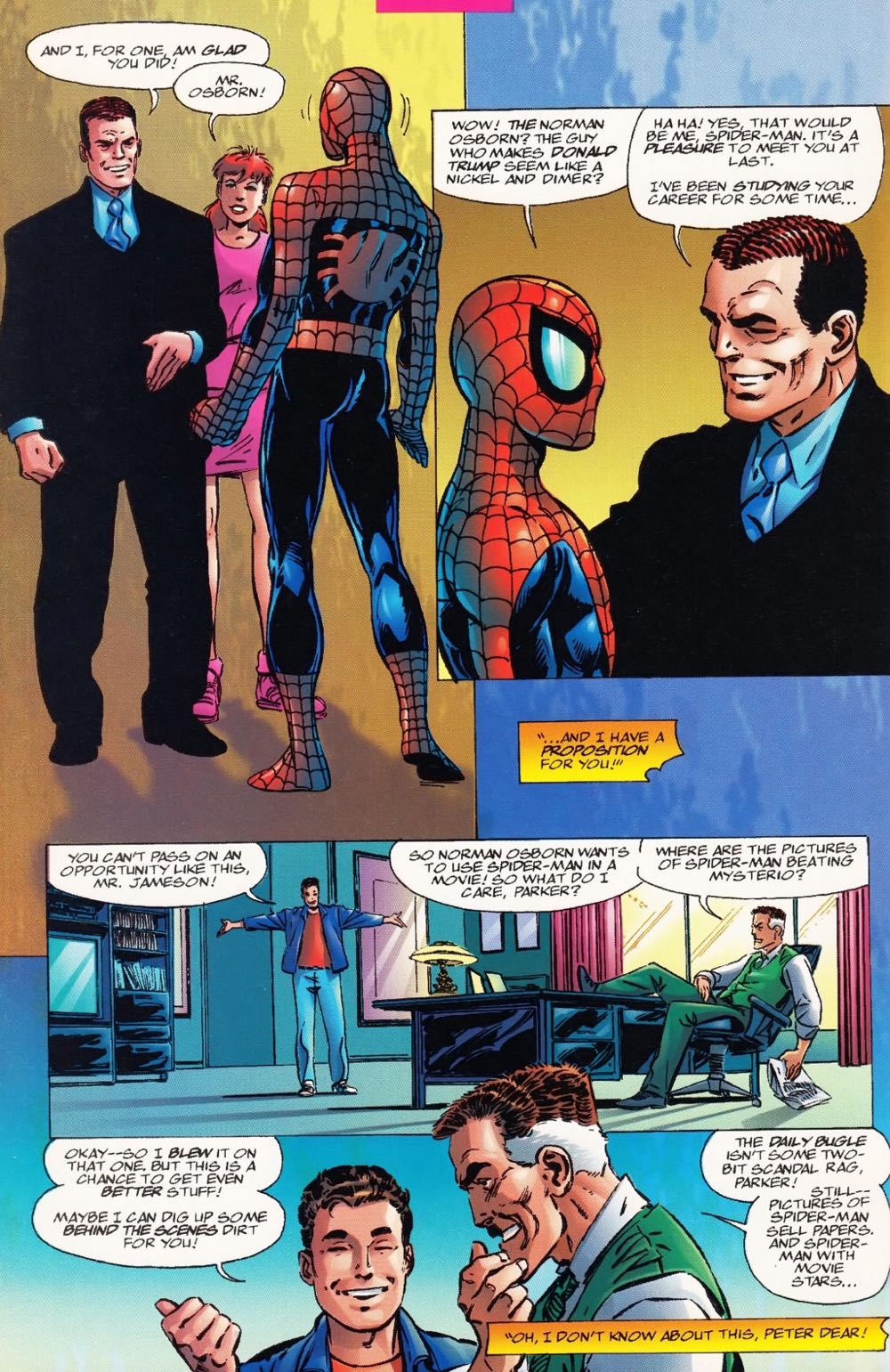Spider-Man Chapter One - Marvel Comics (5 - Mar 1999) comic book collectible [Barcode 759606047116] - Main Image 4
