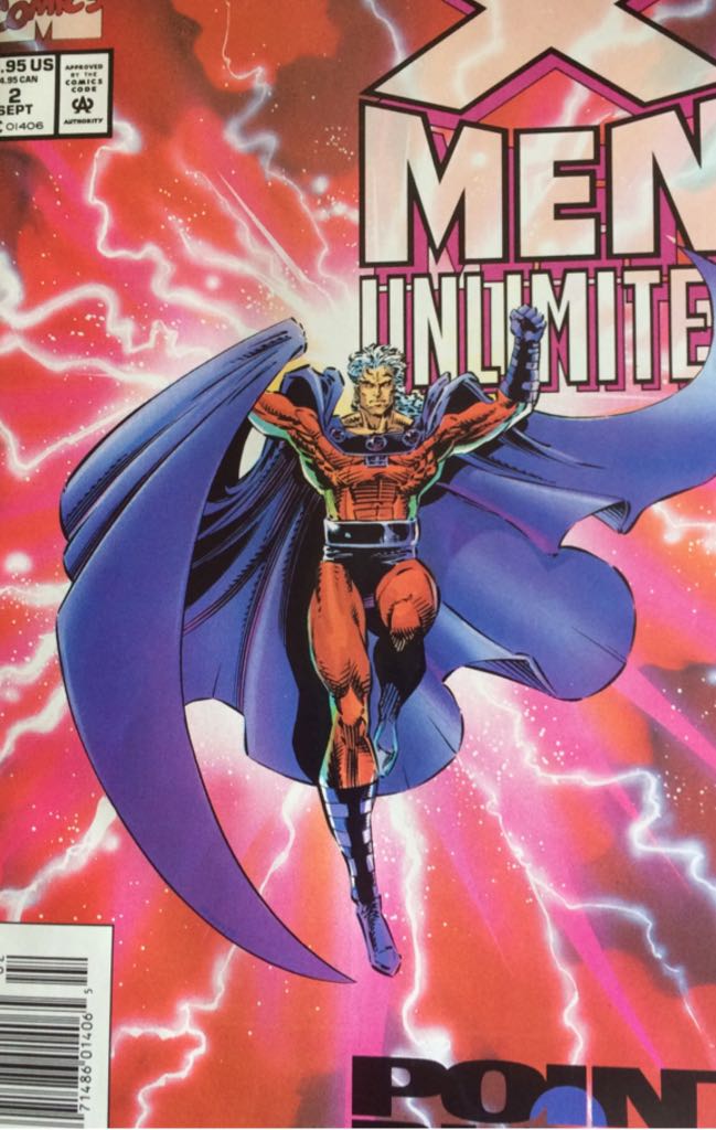 X-Men Unlimited - Marvel Comics (2 - Sep 1993) comic book collectible [Barcode 07148601406502] - Main Image 1