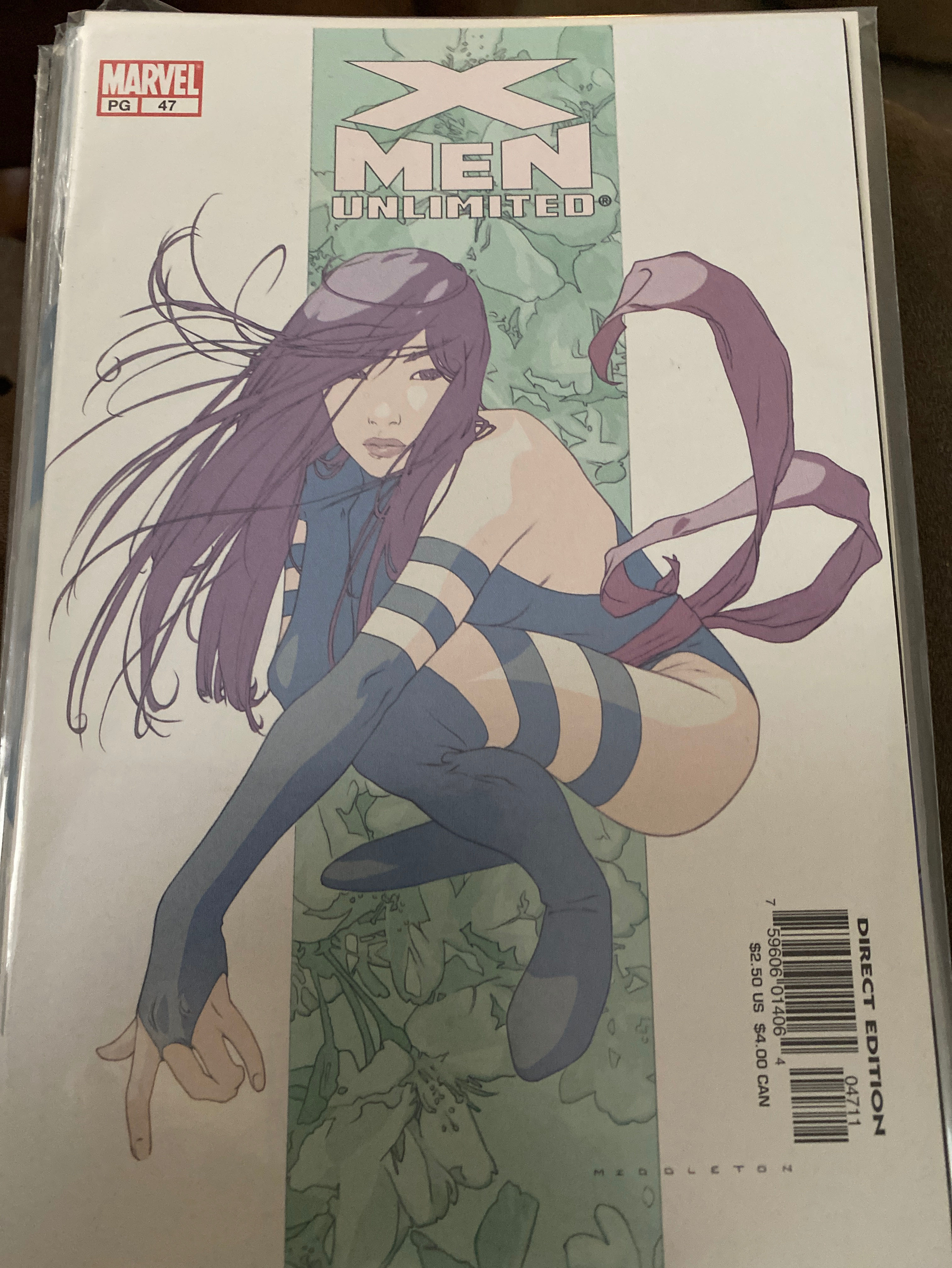 X-Men Unlimited (1993) - Marvel (47 - Jul 2003) comic book collectible [Barcode 75960601406404711] - Main Image 2