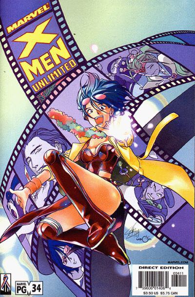 X-Men Unlimited - Marvel Comics (34 - Jun 2002) comic book collectible [Barcode 759606014064] - Main Image 1