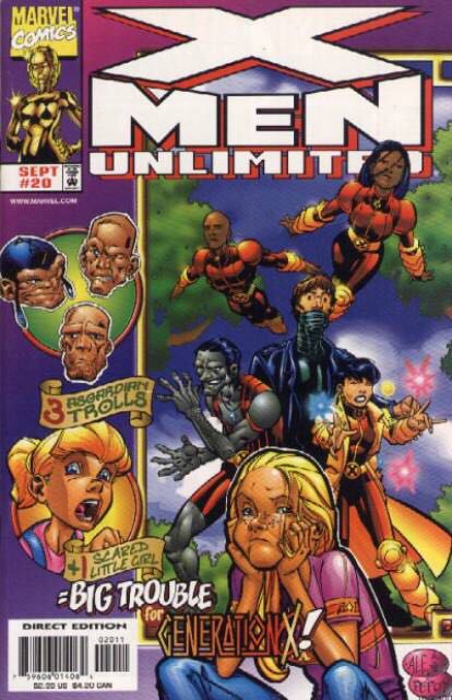 X-Men Unlimited - Marvel Comics (20 - Sep 1998) comic book collectible [Barcode 75960601406402011] - Main Image 1