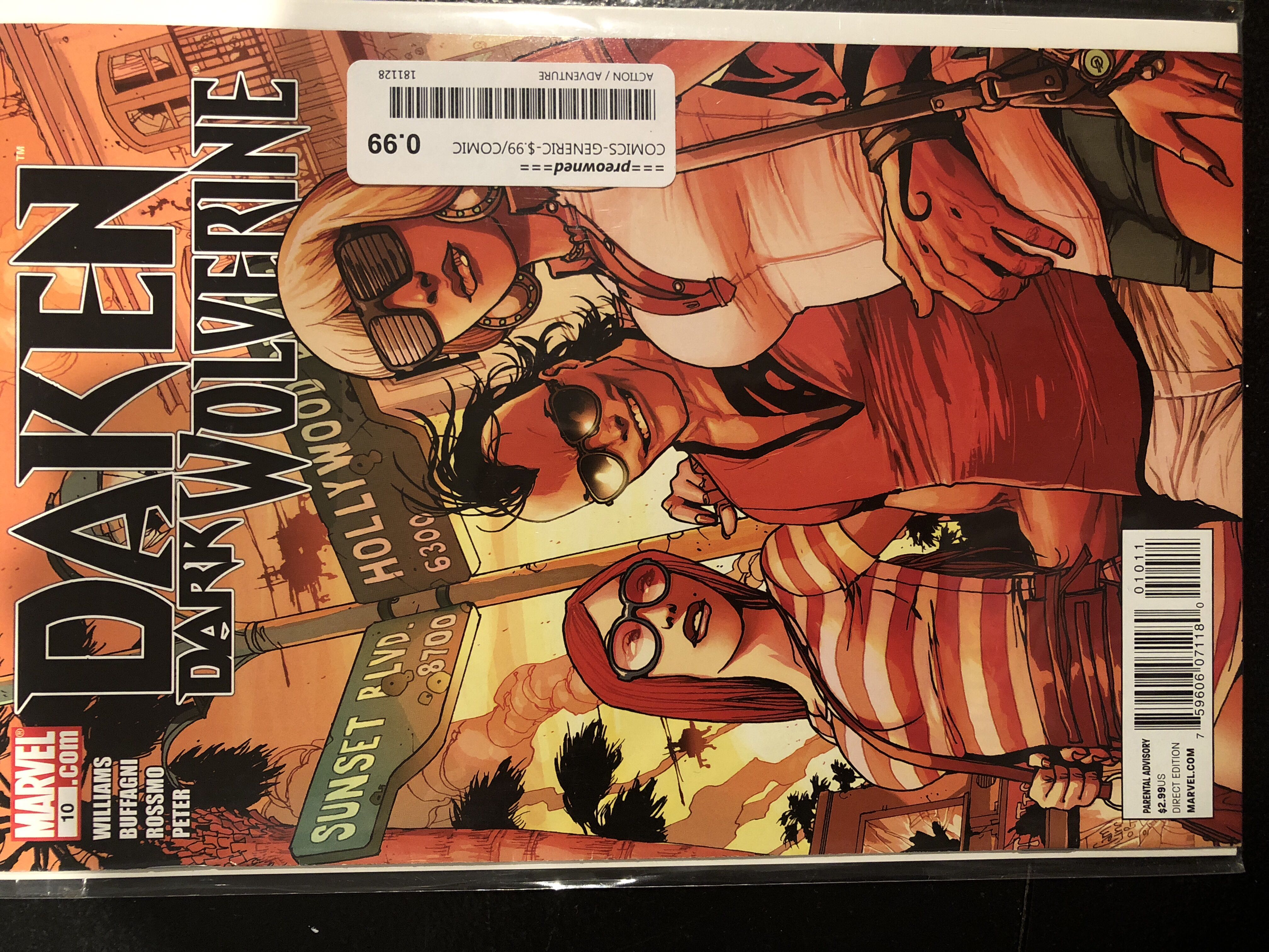 Daken: Dark Wolverine - Marvel Comic (10 - Aug 2011) comic book collectible [Barcode 759606071180] - Main Image 2