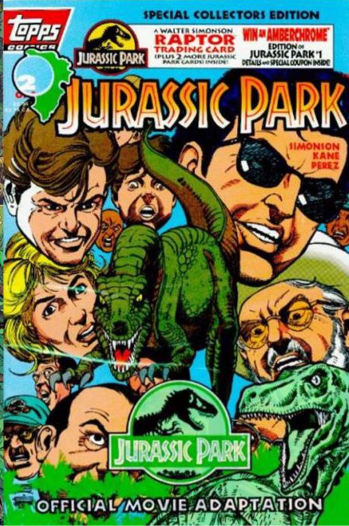 Jurassic Park - Topps Comics (2 - Jun 1993) comic book collectible - Main Image 1