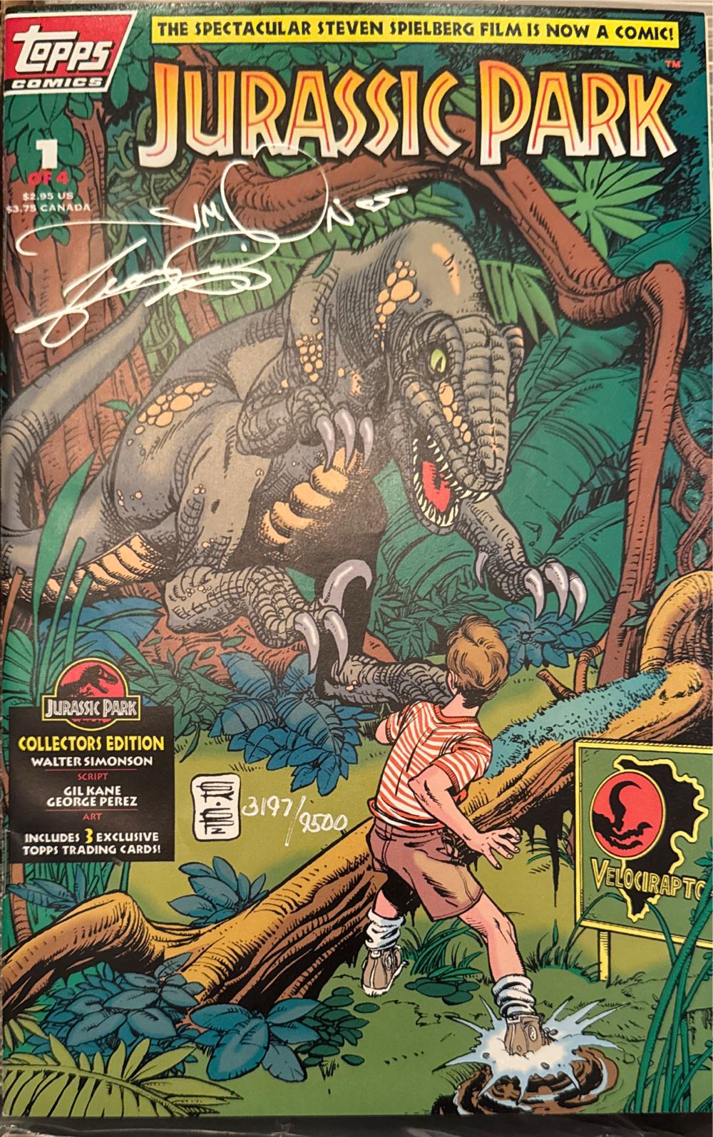 Jurassic Park - Topps Comics (1 - Jun 1993) comic book collectible - Main Image 3