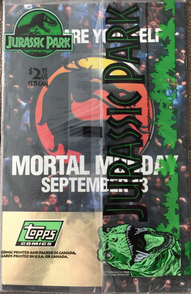 Jurassic Park - Topps Comics (4 - Aug 1993) comic book collectible - Main Image 2
