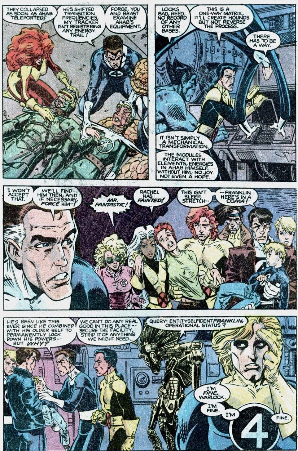 Uncanny X-Men (Vol. 1) Annual - Marvel Comics (8 - Dec 1984) comic book collectible - Main Image 3