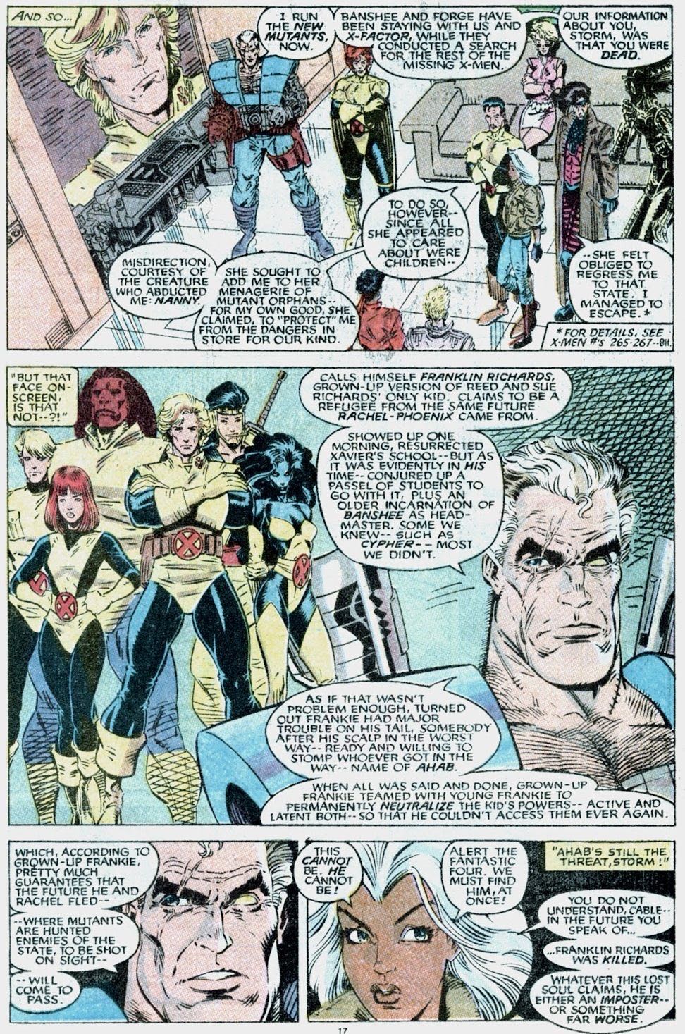 Uncanny X-Men (Vol. 1) Annual - Marvel Comics (8 - Dec 1984) comic book collectible - Main Image 4