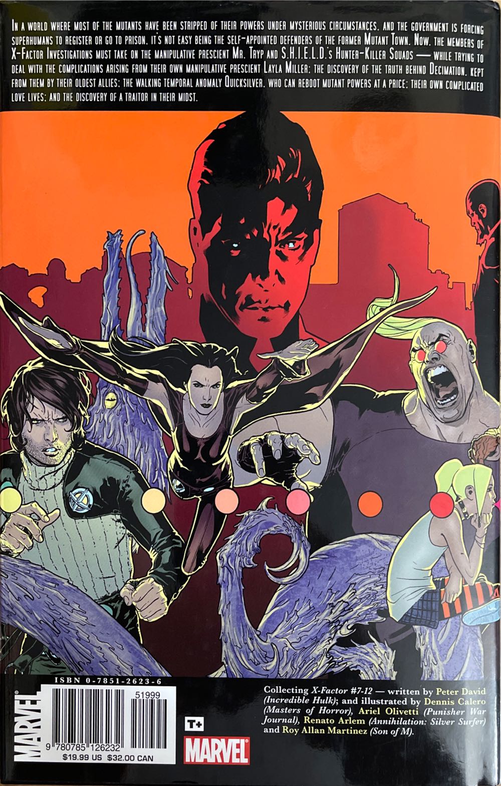 X-Factor - Marvel (2) comic book collectible [Barcode 9780785126232] - Main Image 2