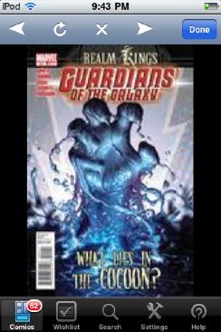 Realm Of Kings Guardians Galaxy  (24) comic book collectible [Barcode 5960606410] - Main Image 1