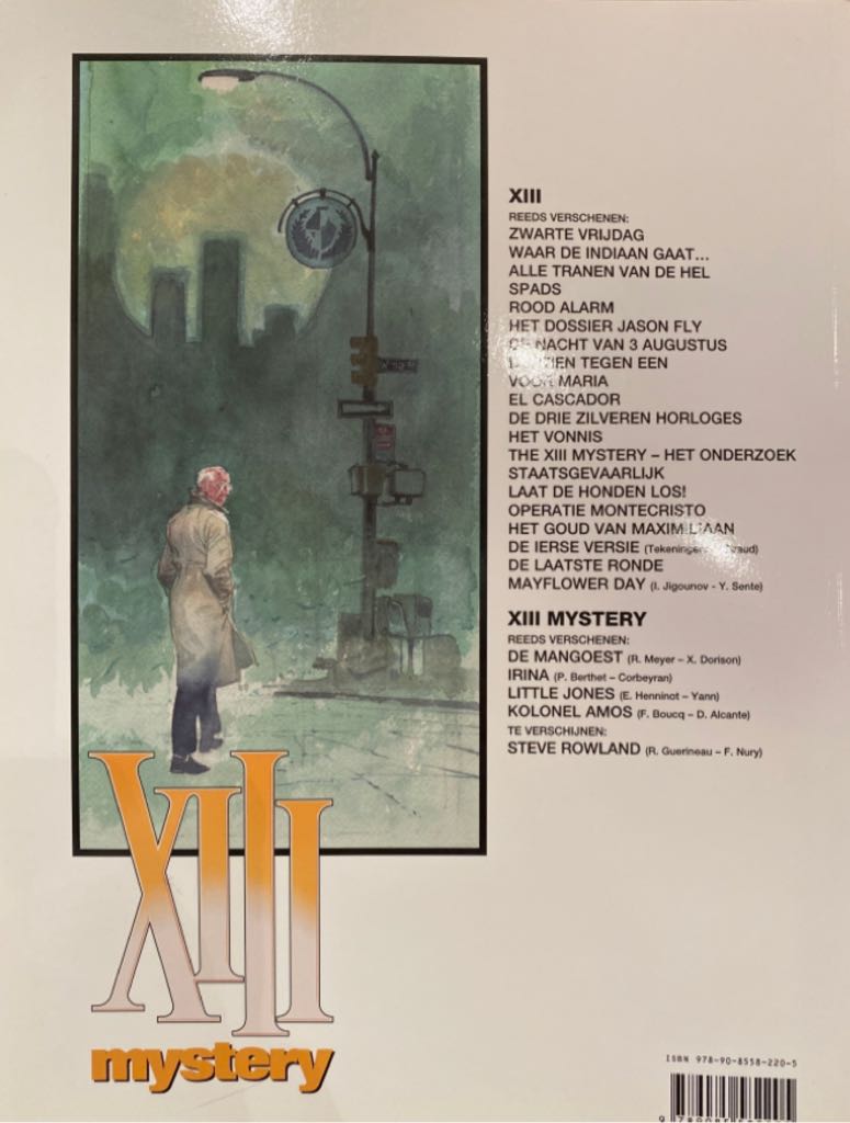 XIII Kolonel Ramos - Dargaud (4) comic book collectible [Barcode 9789085582205] - Main Image 2