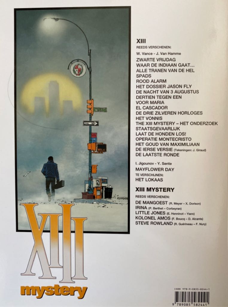 XIII Mystery 5 Steve Rowland - Dargaud (5) comic book collectible [Barcode 9789085582441] - Main Image 2