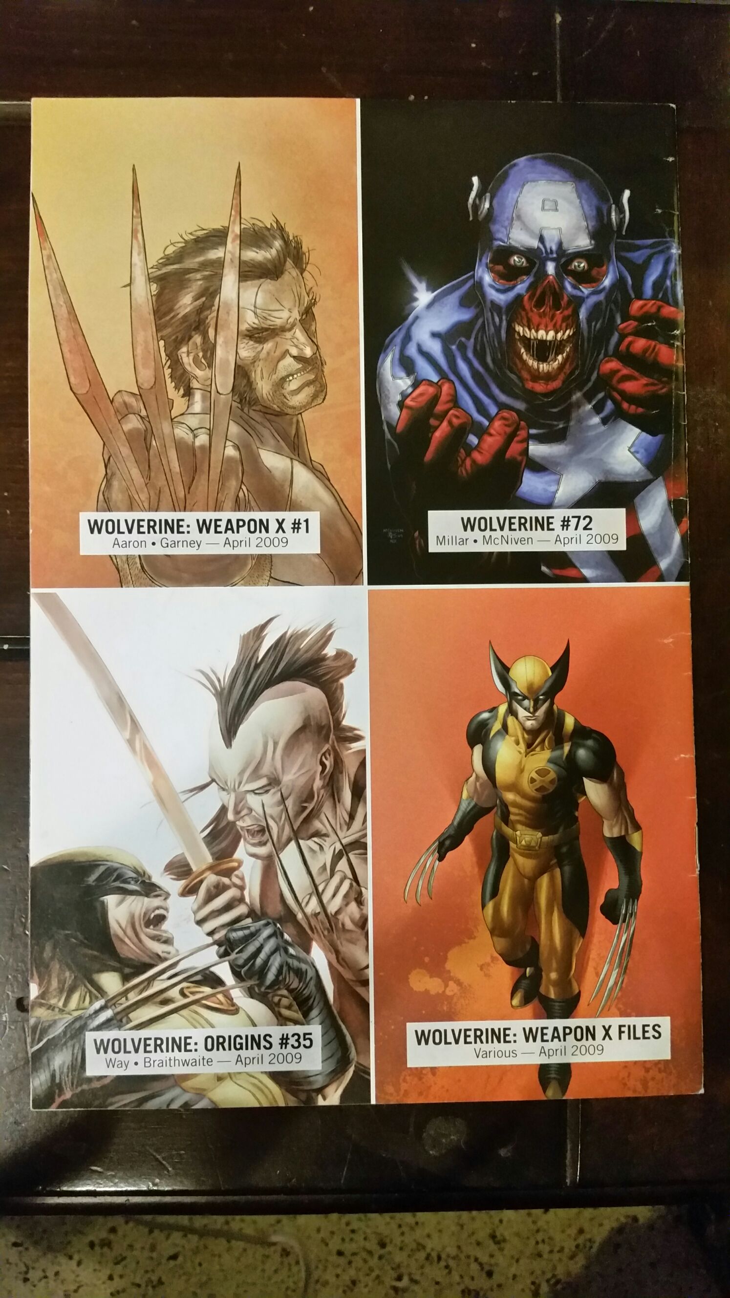 Wolverine: Saga - Marvel Comics (1 - Jan 2009) comic book collectible [Barcode 759606068142] - Main Image 2