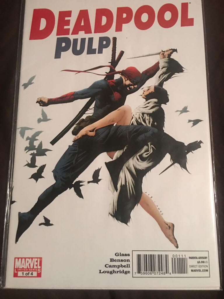 Deadpool Pulp - Marvel Comics (1 - Nov 2010) comic book collectible [Barcode 75960607248400111] - Main Image 1