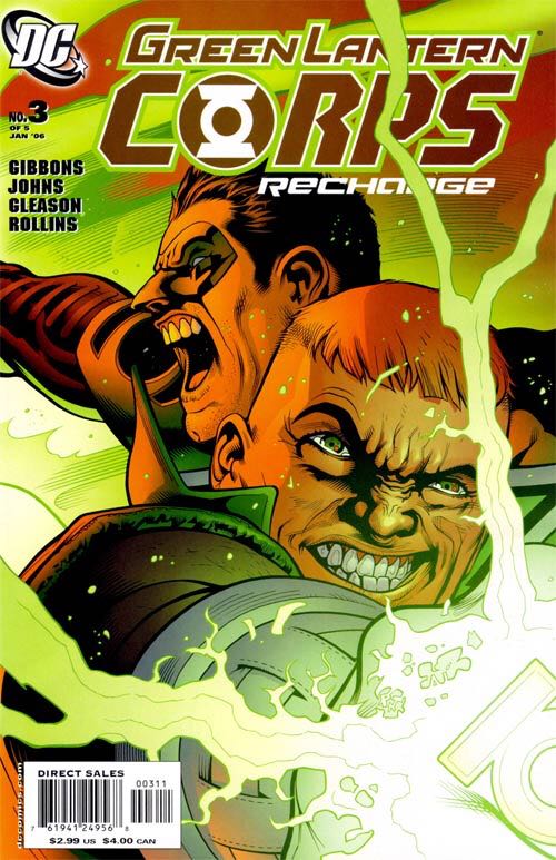 Green Lantern Corps: Recharge - DC (3 - Jan 2006) comic book collectible [Barcode 76194124956800311] - Main Image 1