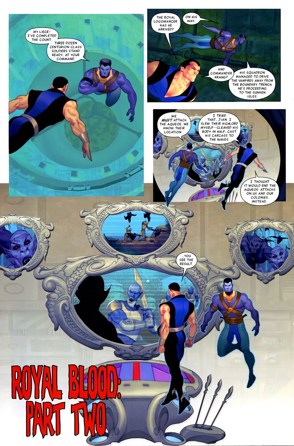 Namor: The First Mutant - Marvel Comics (2 - Nov 2010) comic book collectible [Barcode 759606074105] - Main Image 3