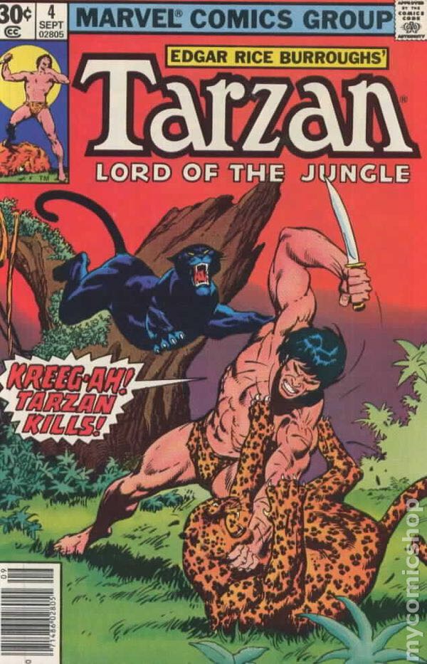 Tarzan - Marvel (1 - Jun 1977) comic book collectible [Barcode 071486028055] - Main Image 3