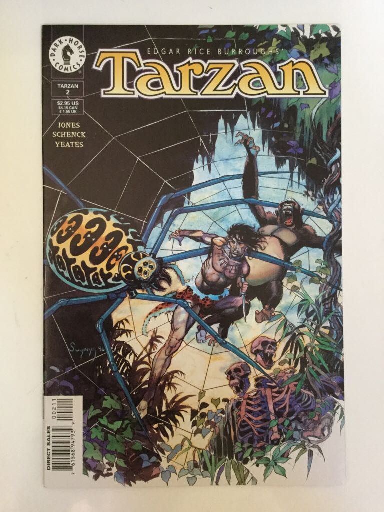 Tarzan - Dark Horse Comics (2 - 08/1996) comic book collectible [Barcode 761568947939] - Main Image 1