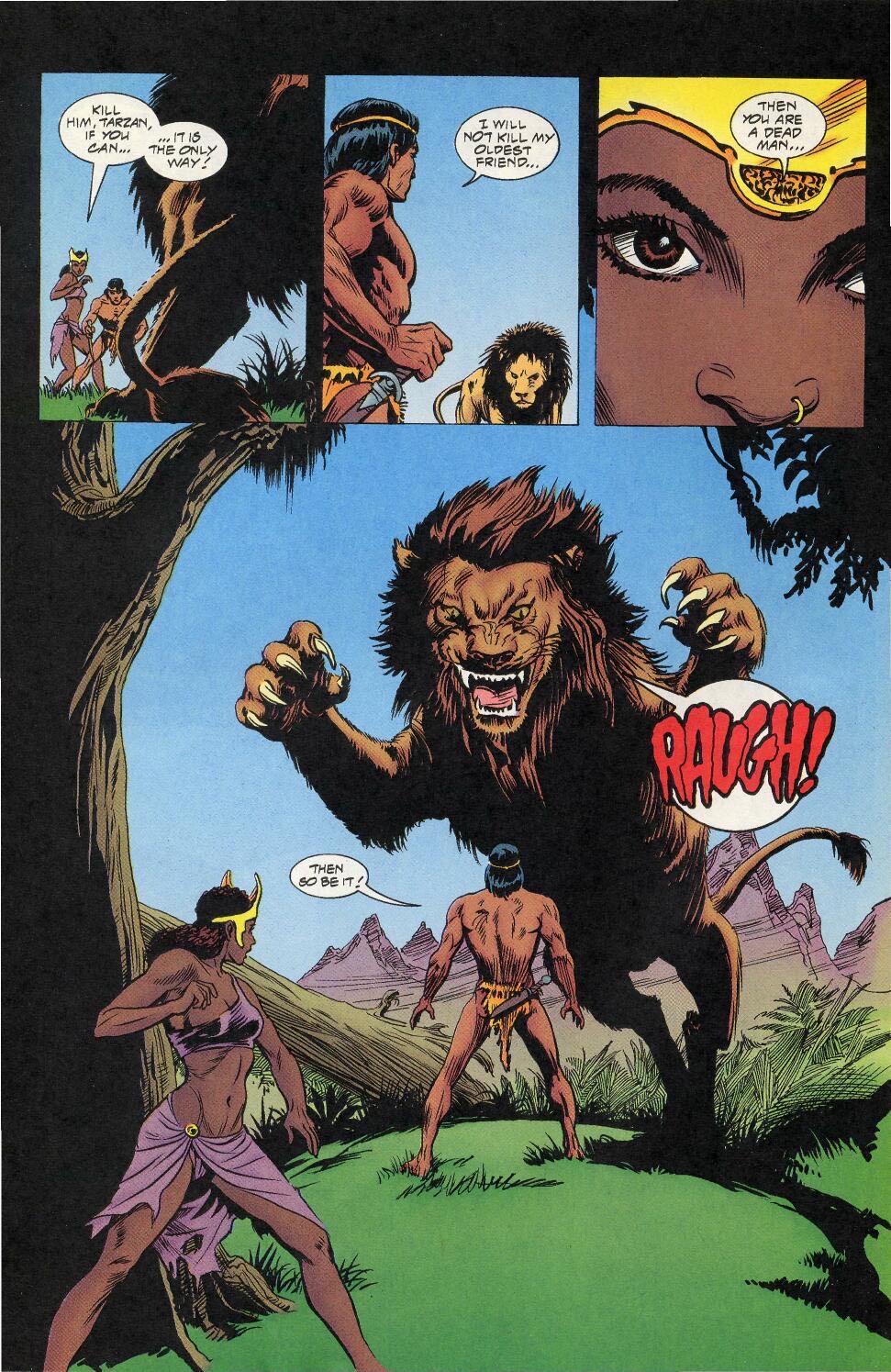 Tarzan - Dark Horse Comics (2 - 08/1996) comic book collectible [Barcode 761568947939] - Main Image 4