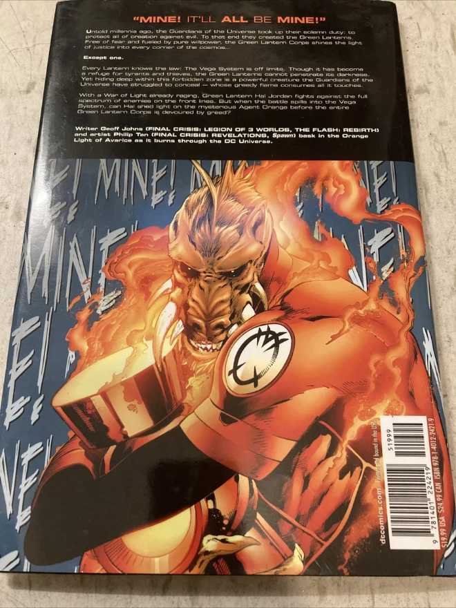 Green Lantern: Agent Orange - DC Comics (1 - Nov 2010) comic book collectible [Barcode 978140122420251499] - Main Image 2