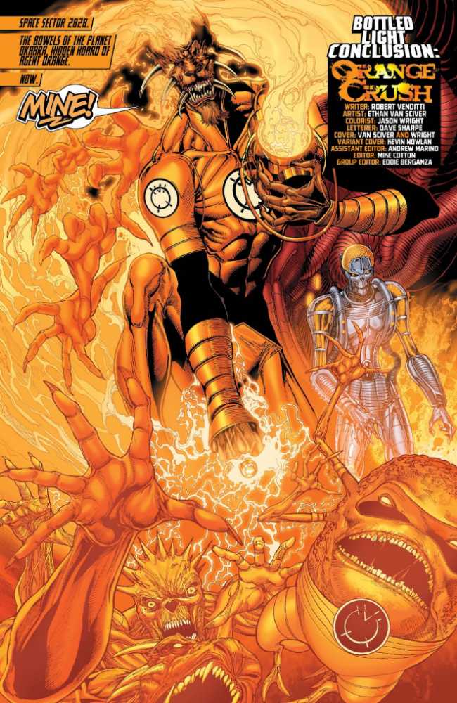 Green Lantern: Agent Orange - DC Comics (1 - Nov 2010) comic book collectible [Barcode 978140122420251499] - Main Image 4