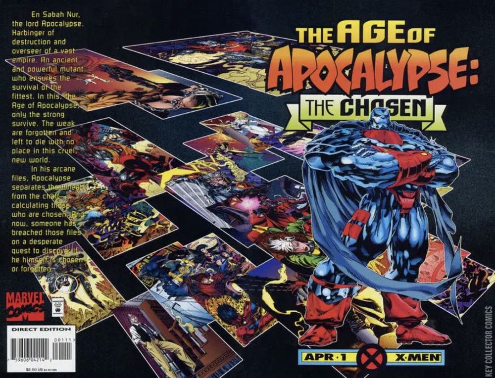 Age of Apocalypse: The Chosen - Marvel (1 - Apr 1995) comic book collectible [Barcode 759606042142] - Main Image 3