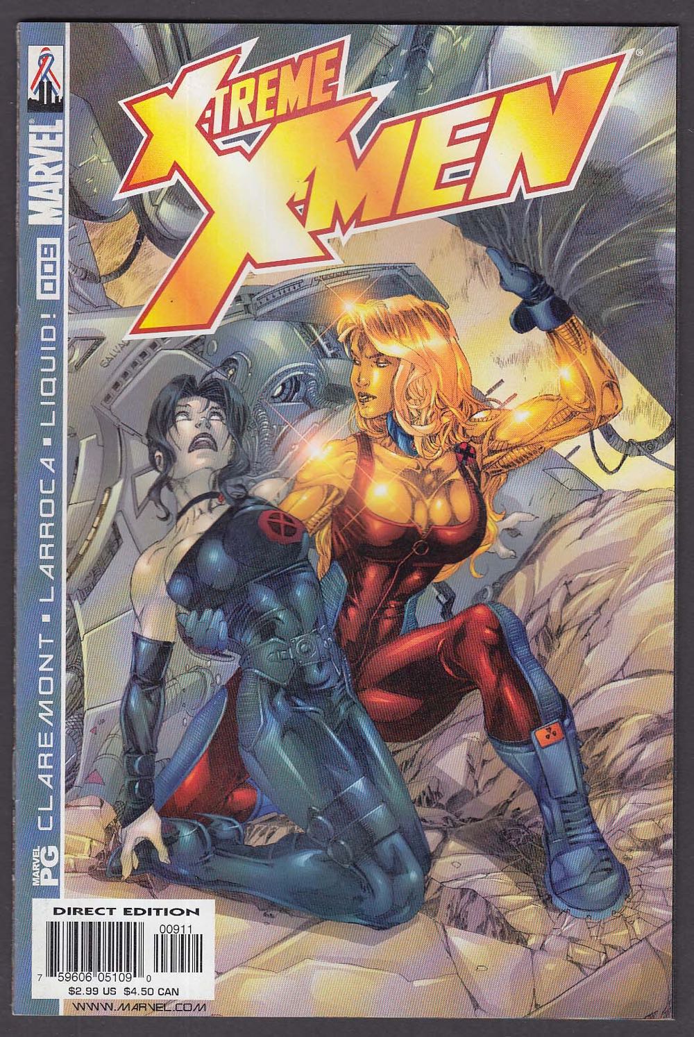 X-Treme X-Men - Marvel Comics (#3 - Sept 2001) comic book collectible [Barcode 759606051090] - Main Image 4