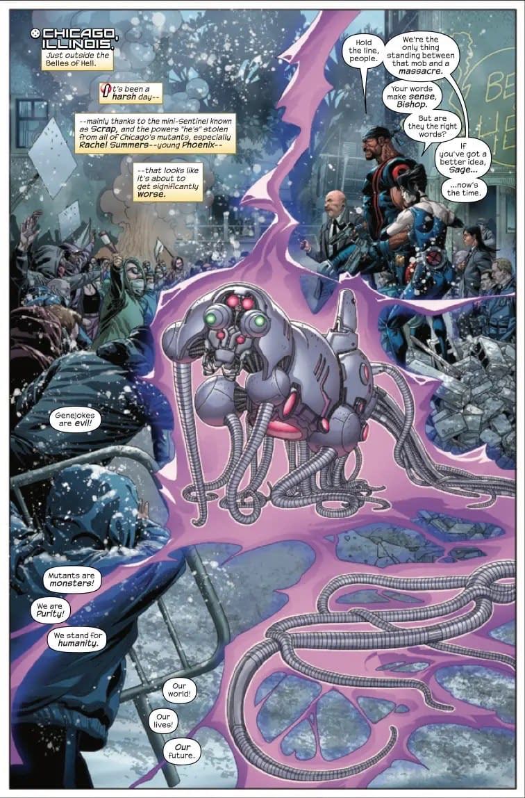 X-Treme X-Men - Marvel Comics (#5 - Nov 2001) comic book collectible [Barcode 759606051090] - Main Image 2