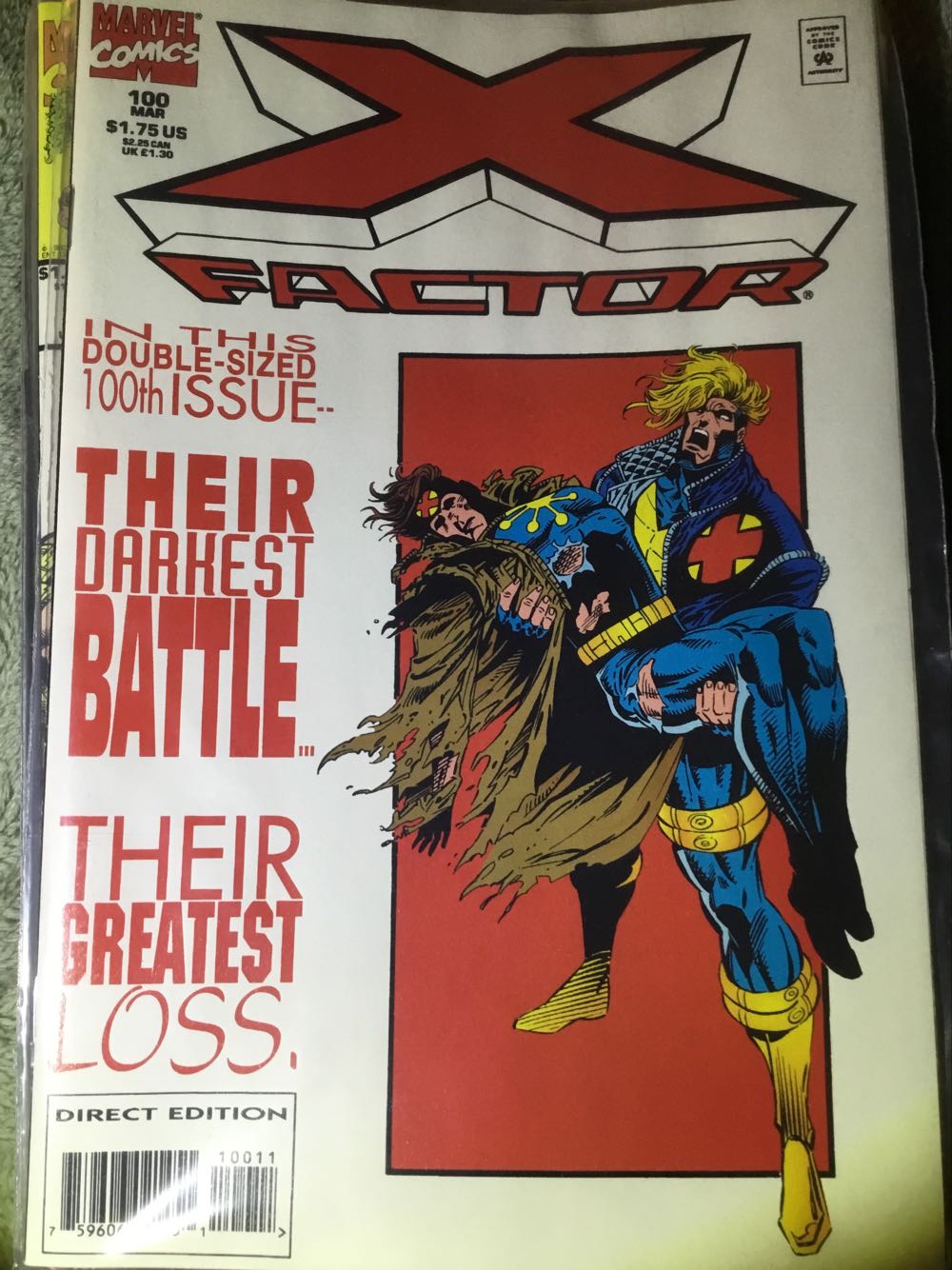 X-Factor - Marvel Comics (100 - Mar 1994) comic book collectible [Barcode 725274021451] - Main Image 2