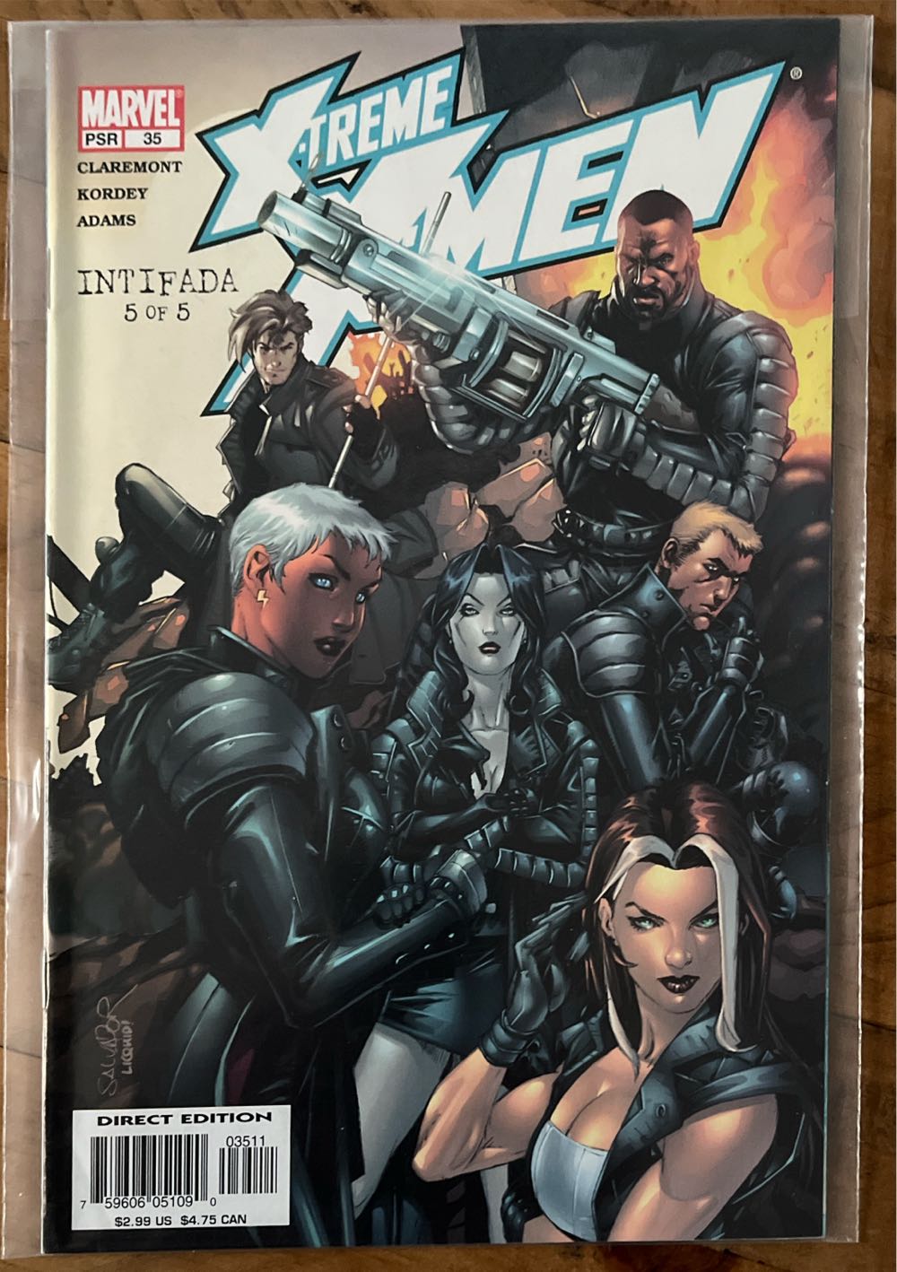 X-Treme X-MEN - Marvel Comics (35 - Jan 2004) comic book collectible [Barcode 75960605109003511] - Main Image 2