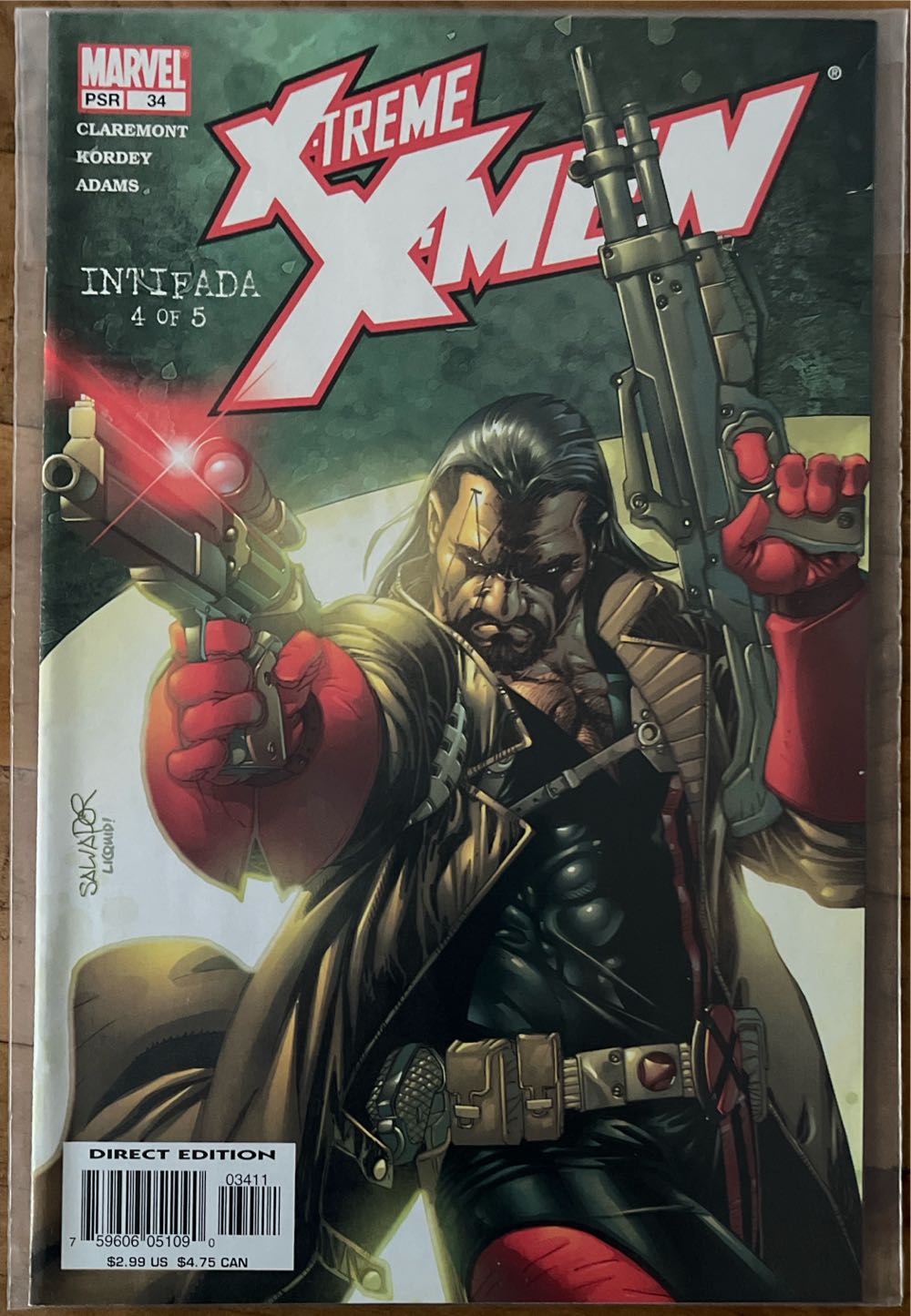 X-Treme X-MEN - Marvel Comics (34 - Jan 2004) comic book collectible [Barcode 75960605109003411] - Main Image 2