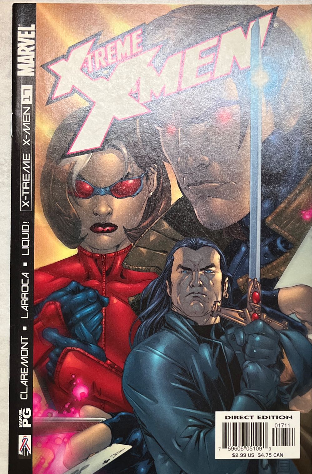 X-Treme X-Men - Marvel Comics (17 - Nov 2002) comic book collectible [Barcode 75960605109001711] - Main Image 2