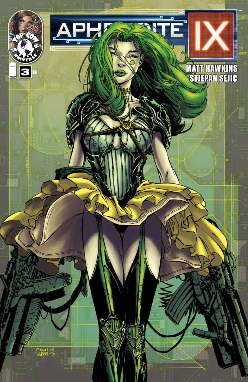 Aphrodite IX - Image Comics & Top Cow Productions (3 - Dec 2001) comic book collectible [Barcode 70985366783400311] - Main Image 3