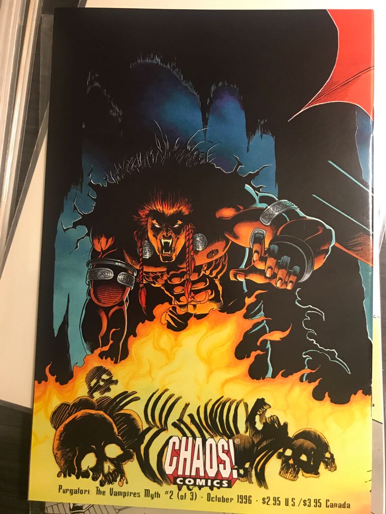 Purgatori - Chaos! Comics (2 - Oct 1996) comic book collectible - Main Image 2
