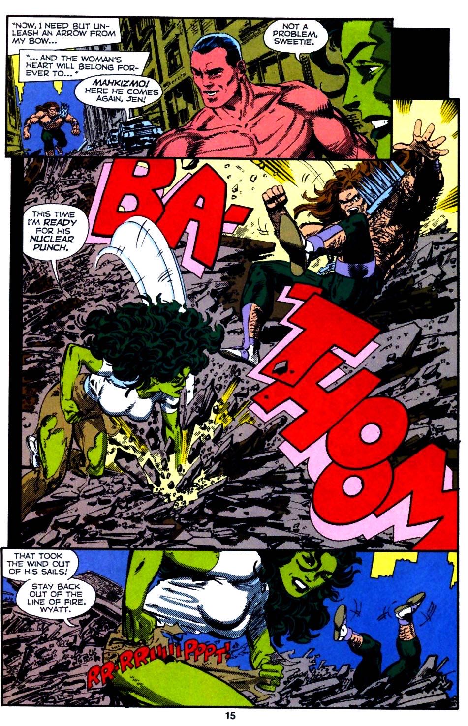 Sensational She-Hulk, The - Marvel Comics (13 - Mar 1990) comic book collectible [Barcode 024885211900] - Main Image 3