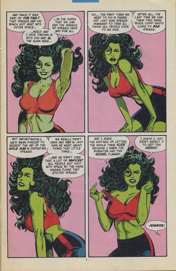 Sensational She-Hulk, The - Marvel Comics (13 - Mar 1990) comic book collectible [Barcode 024885211900] - Main Image 4