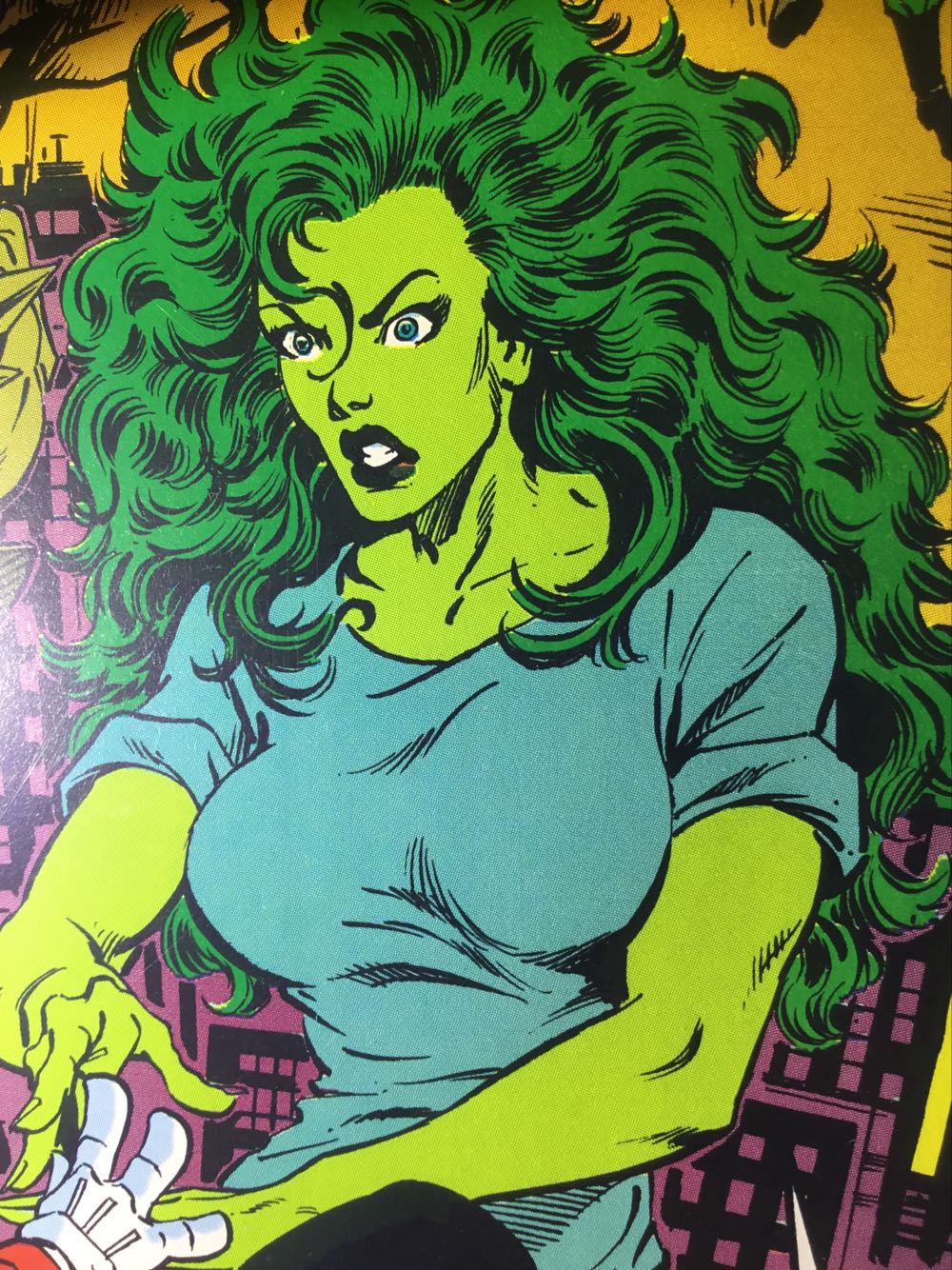 Sensational She-Hulk, The - Marvel Comics (17 - Jul 1990) comic book collectible [Barcode 024885211900] - Main Image 2
