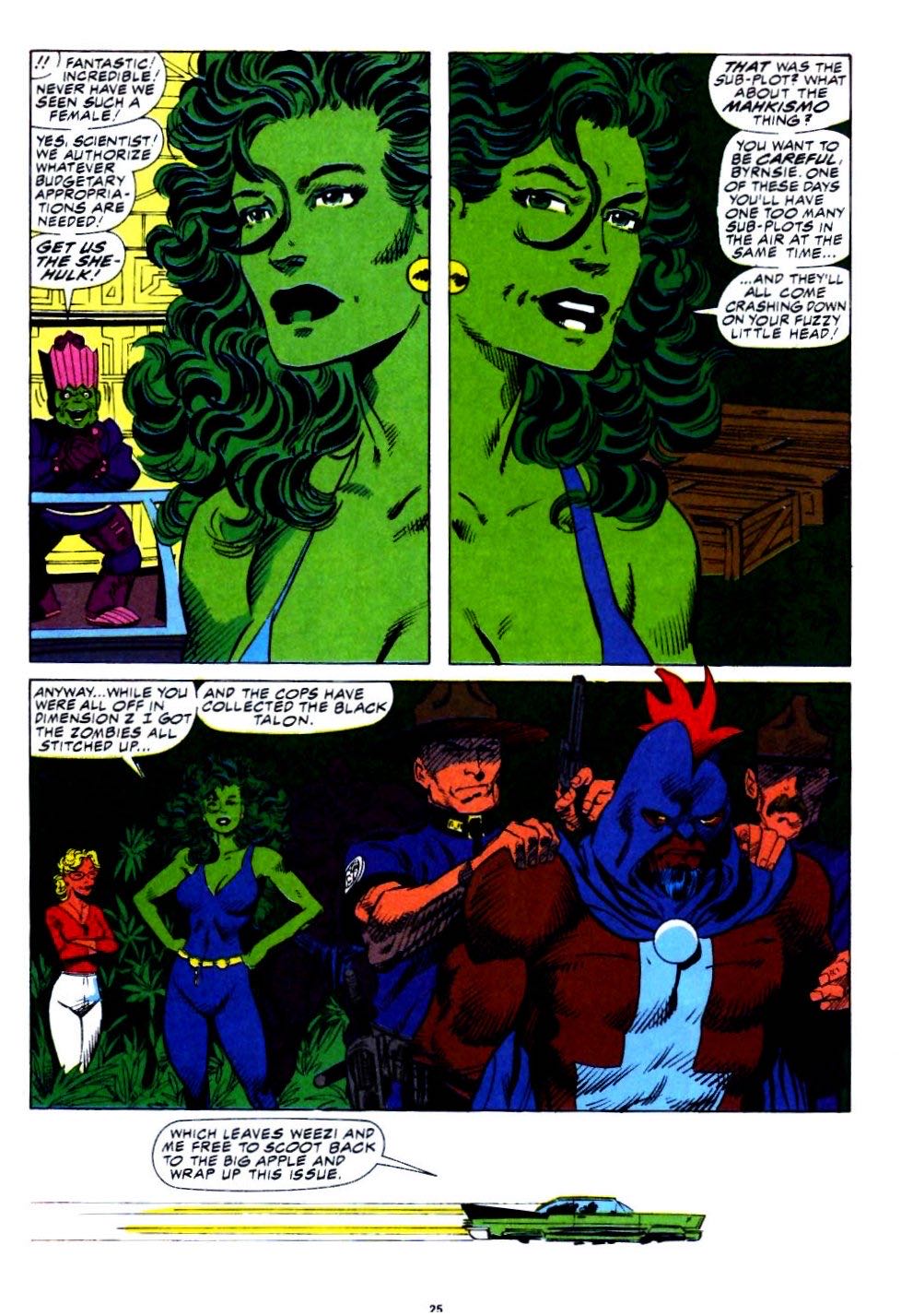 Sensational She-Hulk, The - Marvel Comics (20 - Apr 1990) comic book collectible [Barcode 024885211900] - Main Image 4