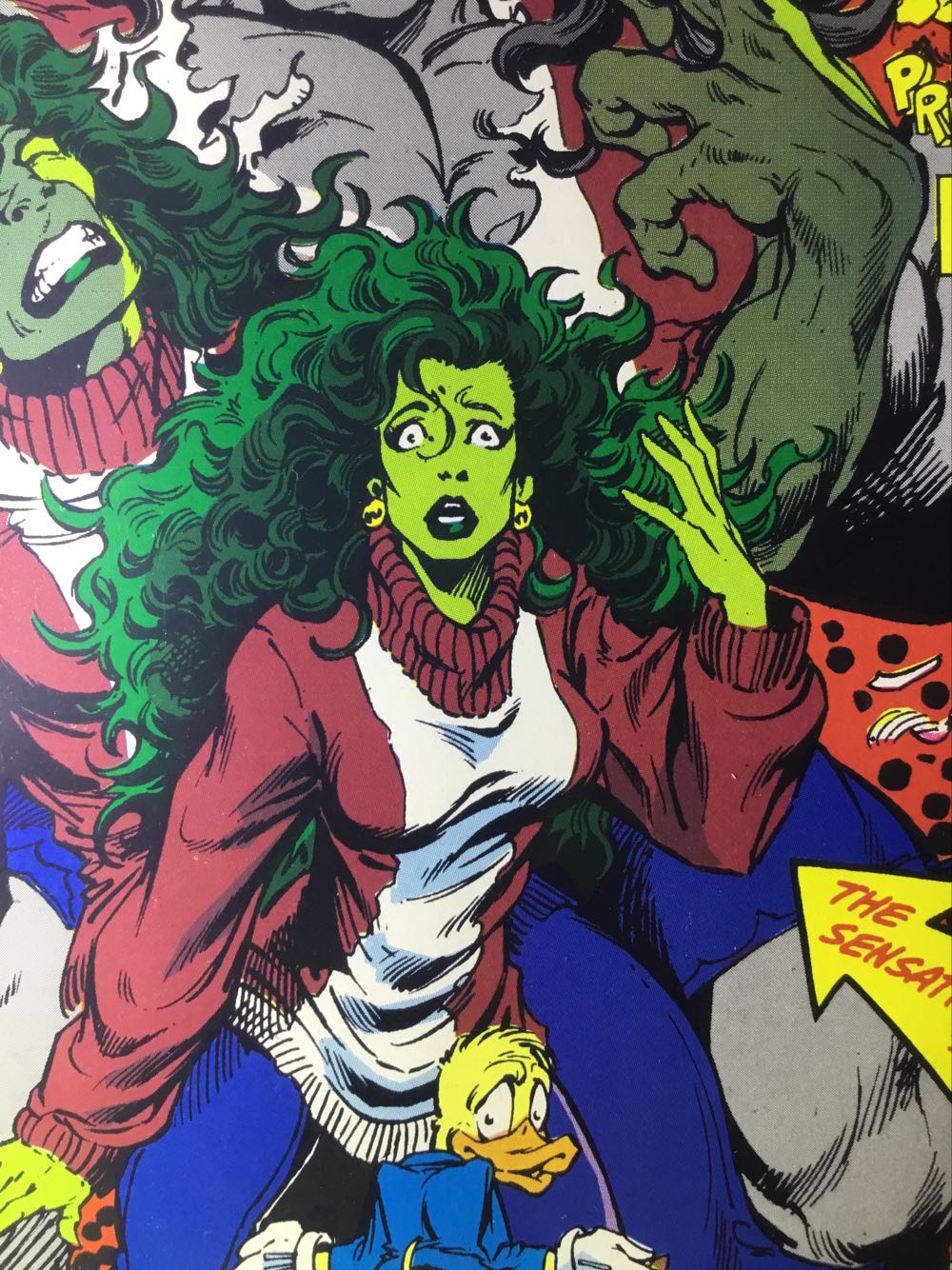 Sensational She-Hulk, The - Marvel Comics (15 - May 1990) comic book collectible [Barcode 024885211900] - Main Image 2