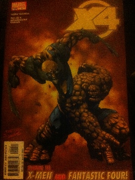 X4 - Marvel (4 - May 2005) comic book collectible [Barcode 759606055739] - Main Image 1
