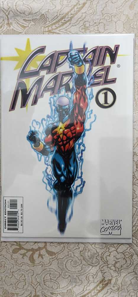 Captain Marvel (Vol. 4) - Marvel Comics (1 - Jan 2000) comic book collectible [Barcode 759606048151] - Main Image 2