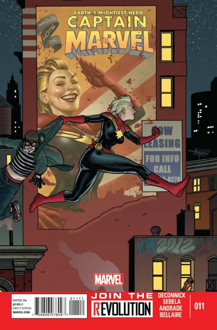 Captain Marvel (2012) - Marvel Comics (11 - Jun 2013) comic book collectible [Barcode 759606048151] - Main Image 1