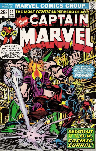 Captain Marvel - Marvel Comics Group (42 - Jan 1978) comic book collectible [Barcode 071486024606] - Main Image 1