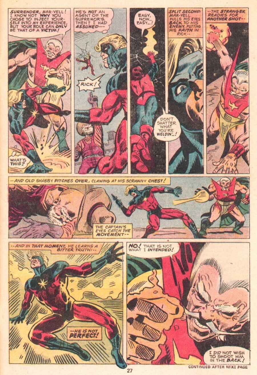 Captain Marvel - Marvel Comics Group (42 - Jan 1978) comic book collectible [Barcode 071486024606] - Main Image 3