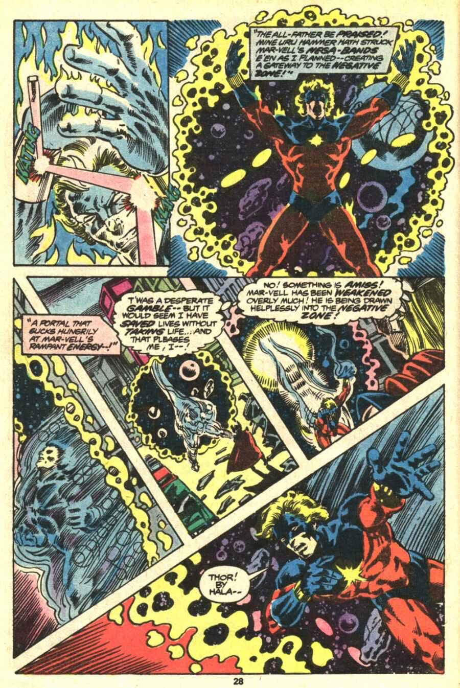 Captain Marvel - Marvel (57 - Jul 1978) comic book collectible [Barcode 071486024606] - Main Image 2
